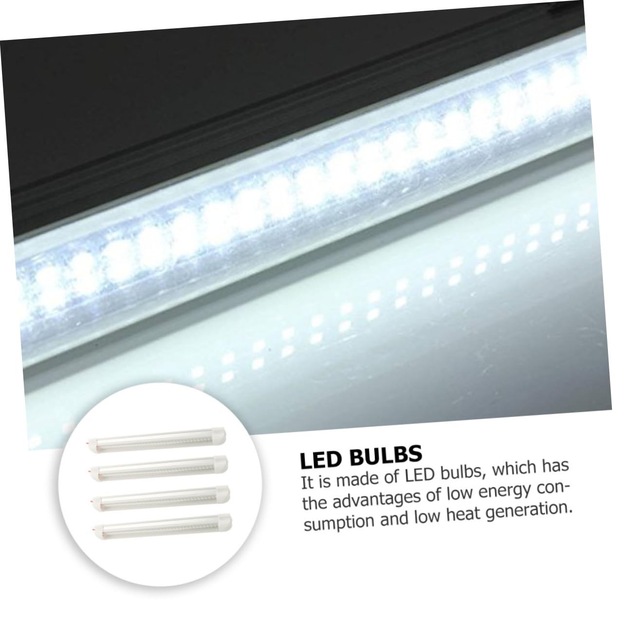 TOPBATHY 4pezzi Luce Led Per Auto Striscia Luminosa Da Lettura Per Auto Lampadine Basso Consumo Energetico Installazione Semplice Confezione