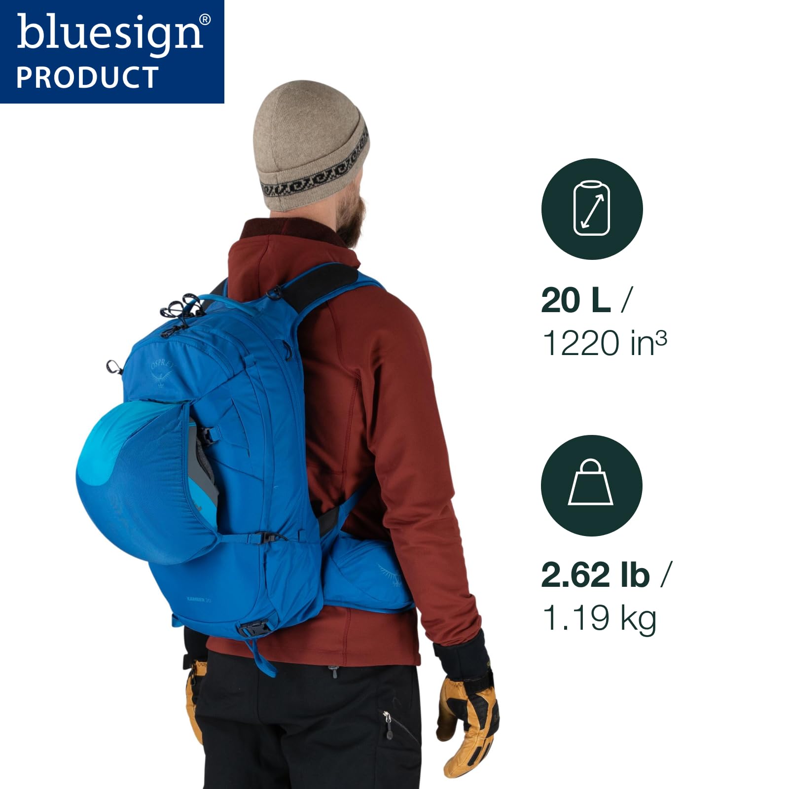 Osprey Kamber 20 Rucksack Skitourenrucksack
