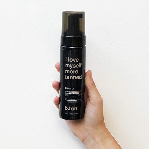 Miniatura 38 de B.TAN - Autobronceador, 1 hora de bronceado oscuro sin sol, producto libre de crueldad, 6.7 fl. oz