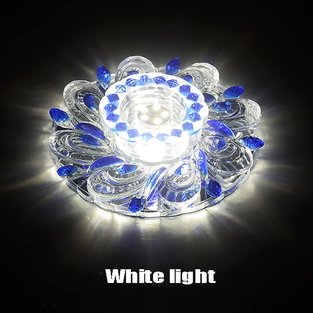 Amazon.co.jp: 3 パック LED ダウンライト 5W モダン クリスタル