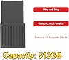 Caja de tarjeta de expansión de disco duro externo para Xbox Series X/S | Caja de conversión de línea de alta velocidad portátil de aleación de aluminio (versión con disco duro de 512GB) 3