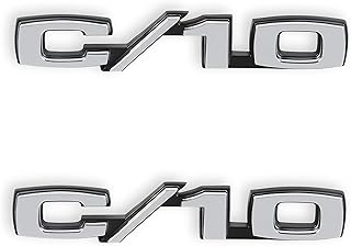 Premium Brothers Trucks C/10 Fender Emblems for Classic Truck Restoration