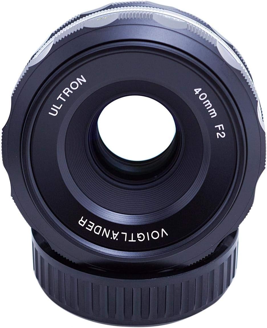 Amazon Com Voigtlander Ultron 40mm F 2 Sl Ii S Aspherical Compact Manual Focus Lens For Nikon Black Rim Camera Photo