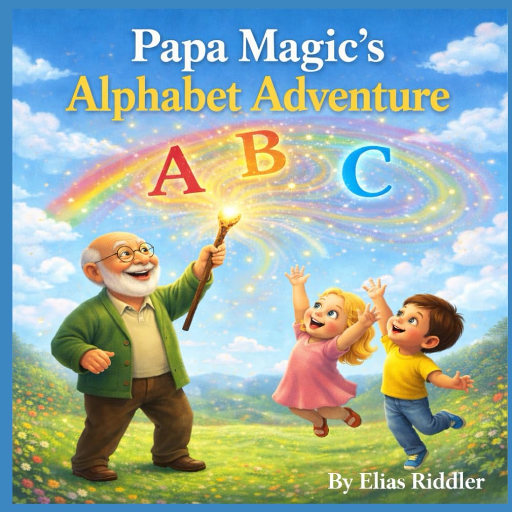 Papa Magic’s Alphabet Adventure: A–Z: Learning Letters Together: 1 (Papa Magic Adventures)