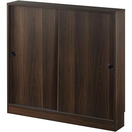 Amazon ぼん家具 カウンター下収納 薄型 マルチラック 引き戸 リビング キャビネット 奥行15cm 幅90cm ウォールナット キャビネット オンライン通販 Amazon ぼん家具 カウンター下収納 薄型 マルチラック 引き戸 リビング キャビネット 奥行15cm 幅90cm ウォールナット キャビネット オンライン通販