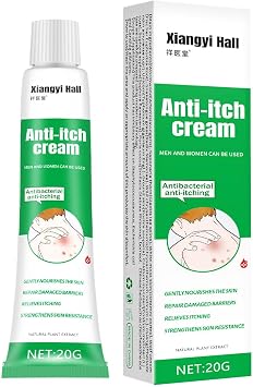 Soothing Relief Cream for Skin Irritation | Fast-Acting Formula for Itch Relief & Skin Comfort | 20g2 Pieces