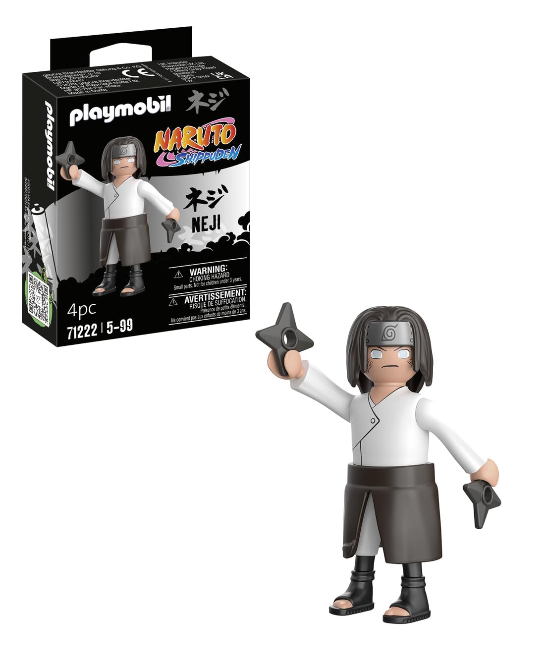Playmobil Naruto Shippuden: Neji, Multicoloured - Image 4