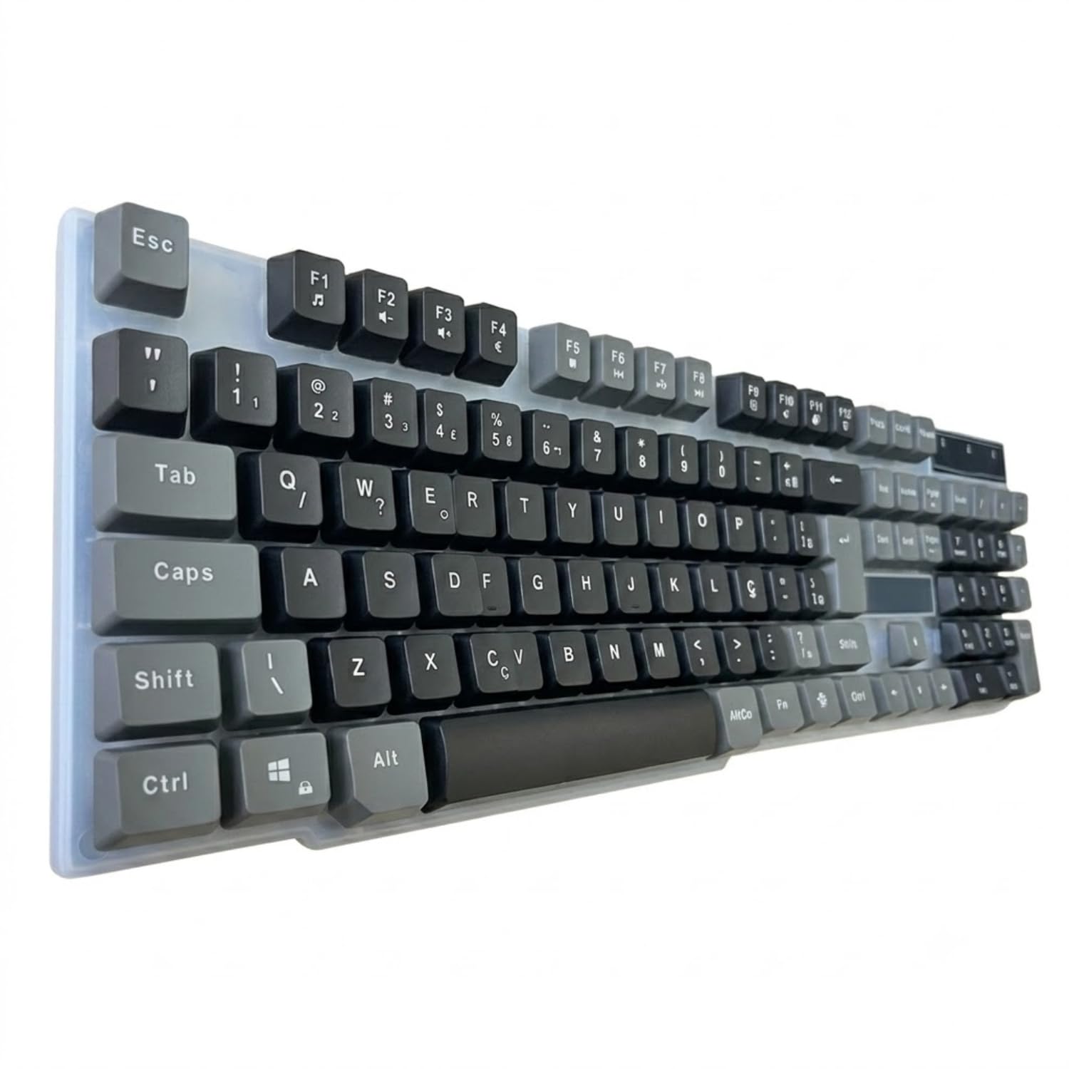 Teclado Gamer Mecanico Antighosting Profissional RGB Retroiluminado Fio