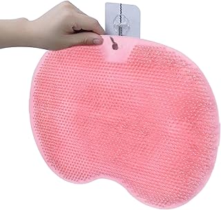 4 Pcs Limpador de Pés de Silicone para Chuveiro,Esfregador Massageador De Costas De Chuveiro - Esfoliante de pés antiderrapante com ventosa para uso no chuveiro, limpador de pés para massagem Edorco