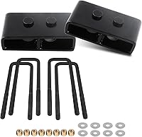 Vista 10 de SCITOO Kit de elevación de nivelación trasera de 1 pulgada para Ford 2008-2020 Espaciador de puntal de elevación de 1 pulgada compatible con bloques