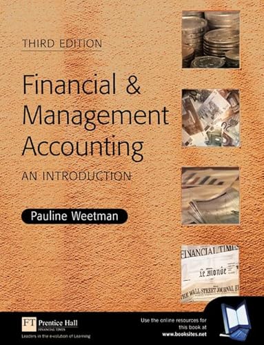 Financial and Management Accounting: An Introduction