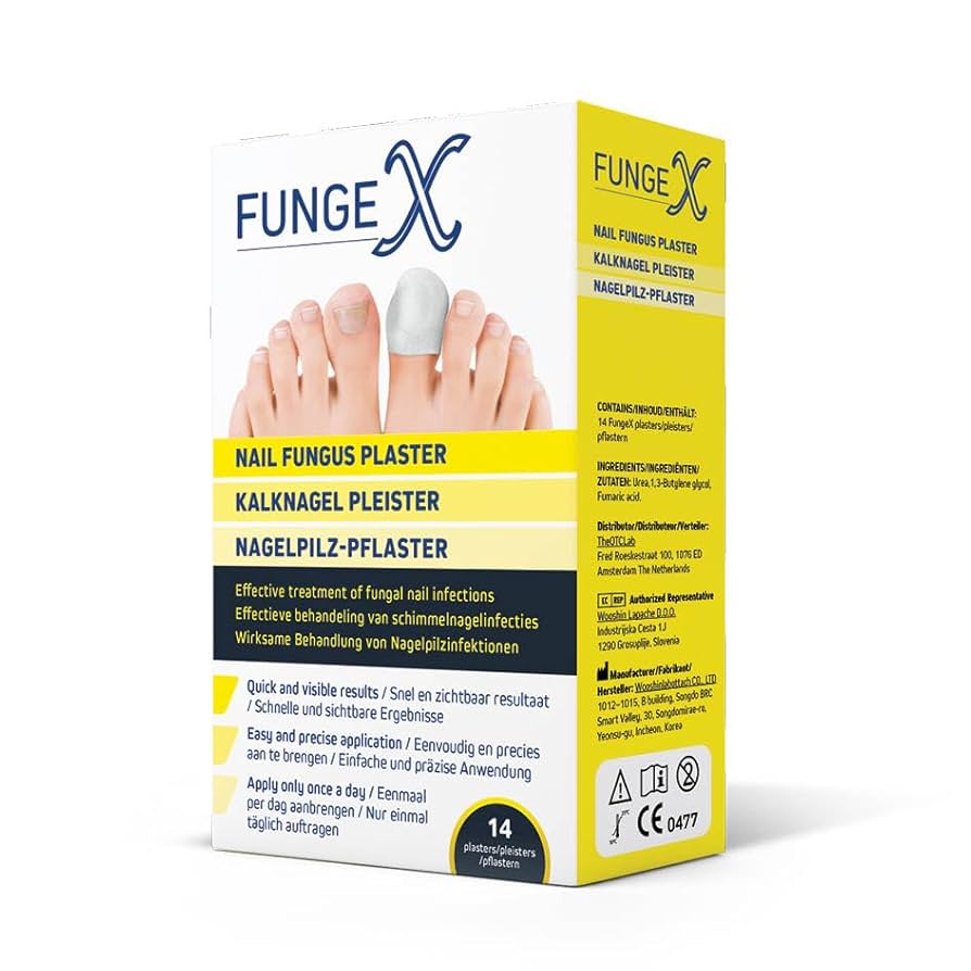 FungeX Nail Fungus Plaster Foot Care Treatment with Plaster
