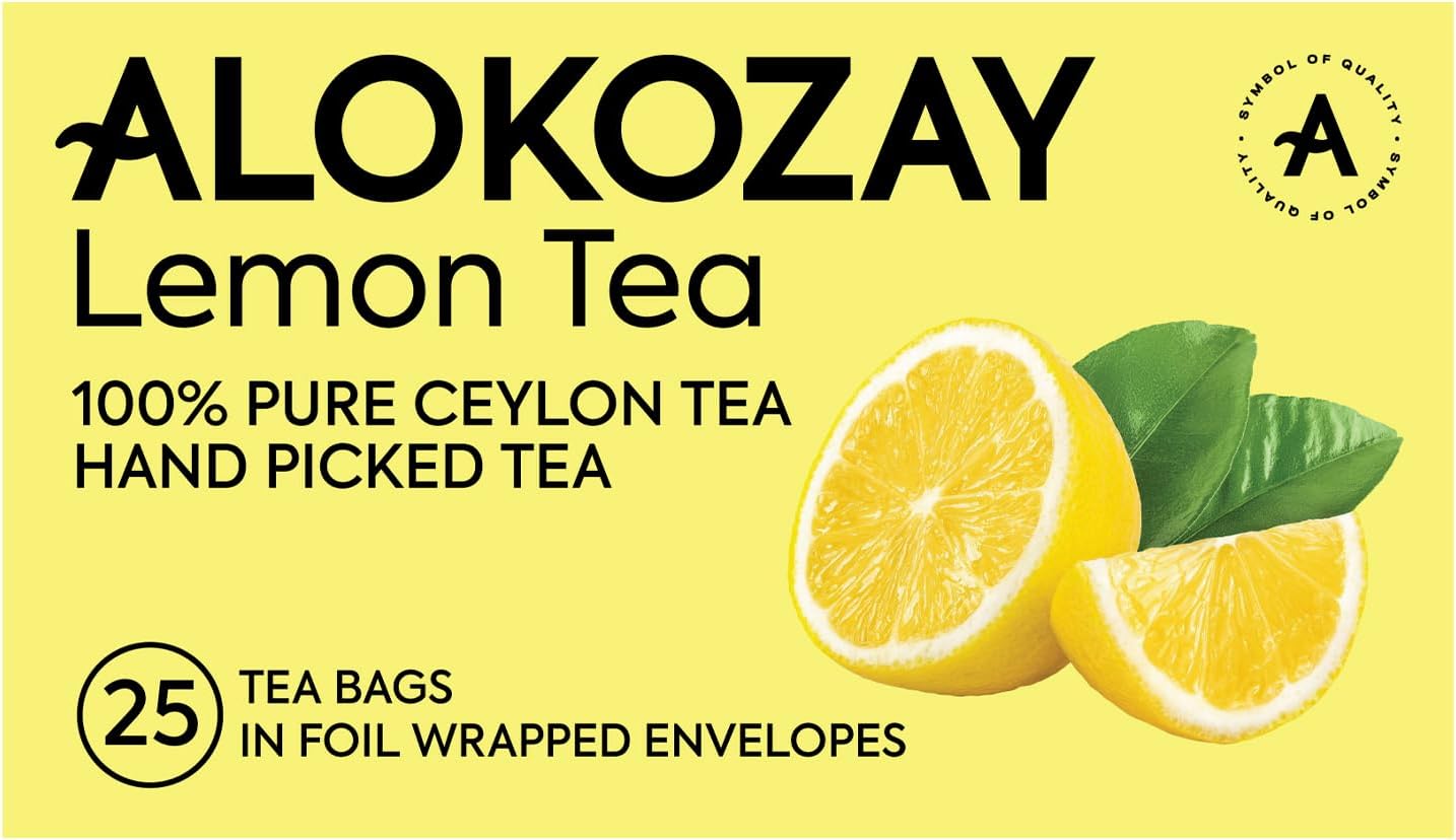 Alokozay Lemon Tea 25 Teabags