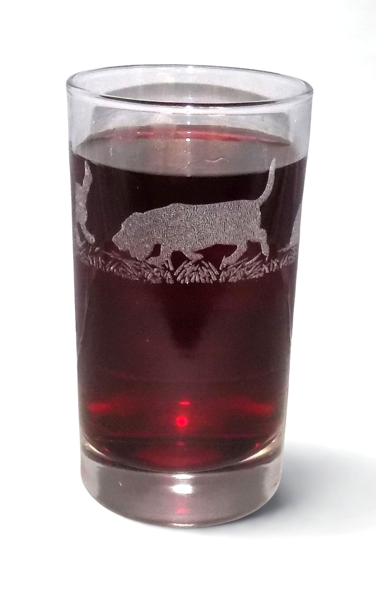 Basset Hound Engraved Highball Tumbler — image 1