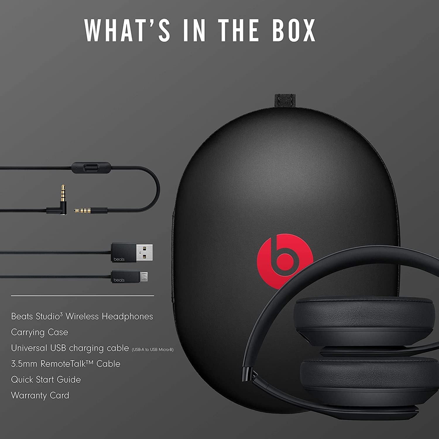 beats_by_dre beats studio3 wireless noise cancelling over ear headphone class 1 bluetooth headphones 22 hours of listening time built in microphon