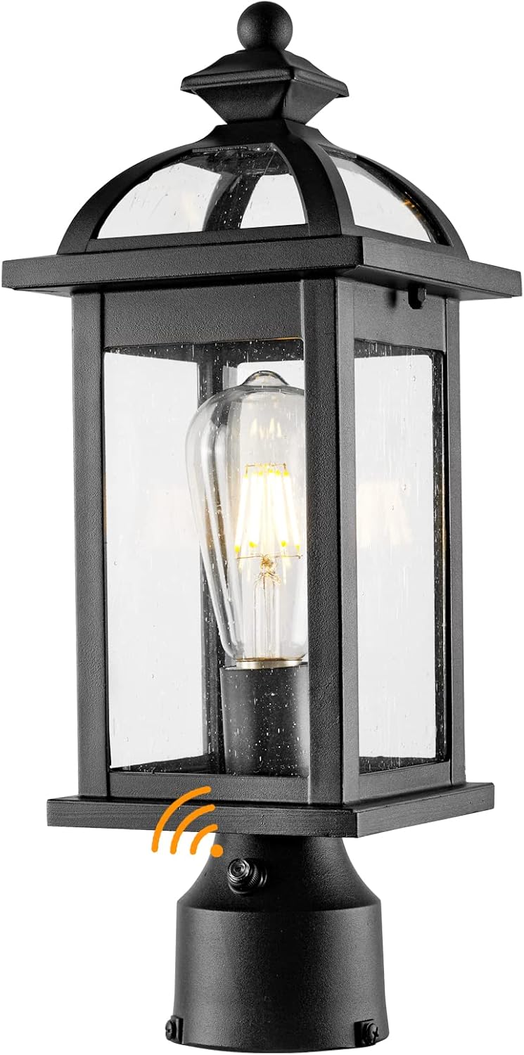 Darkaway Post Lights Outdoor Dusk to Dawn Sensor Outdoor Lamp Post