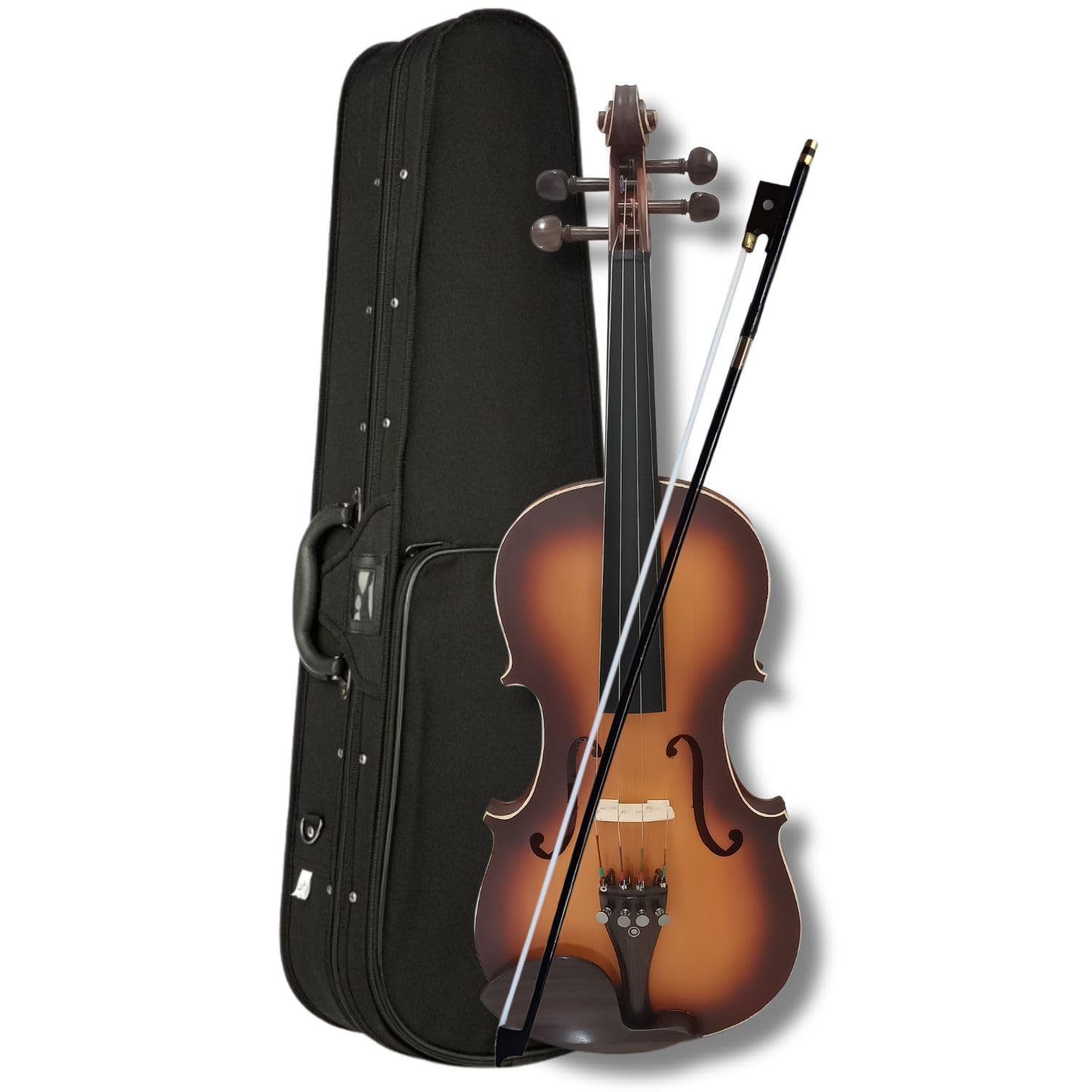 Musical Works AA Quality Violin Bakan Wood for Music Enthusiasts and Students With Box, Lilon Fiber Bow,Rosin All accessories are made by pure wood, no plastic used. Li06-image-41