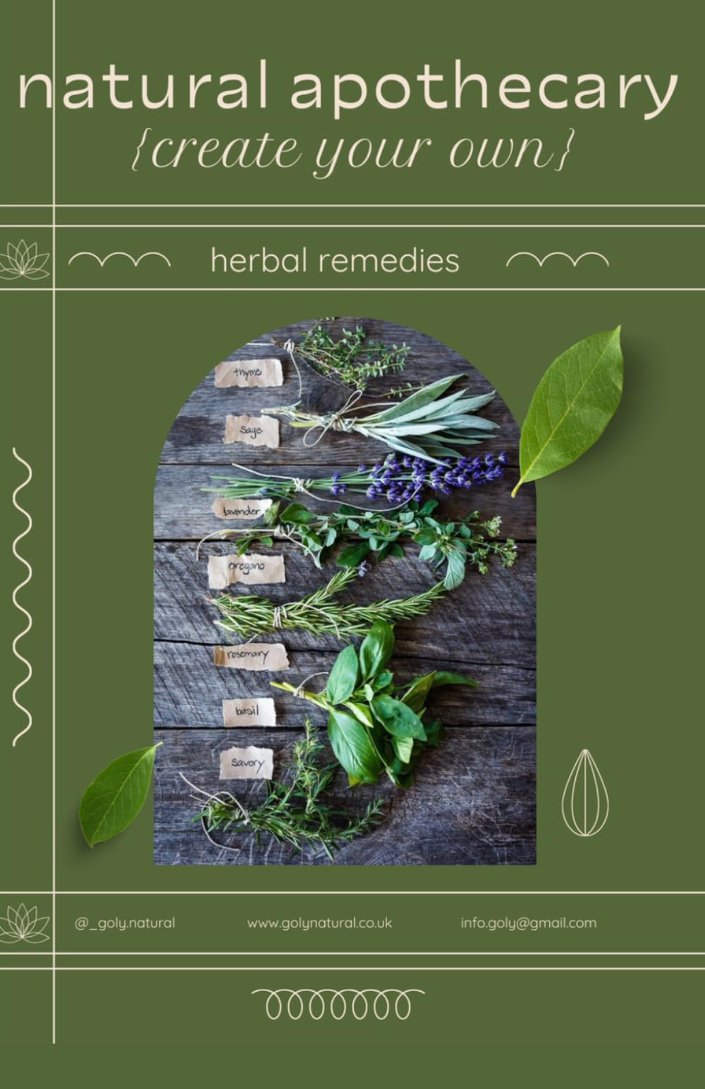 Natural apothecary: create your own