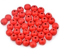 Vista 45 de AD Beads Espaciador de madera de agujero grande, pulsera para hacer joyas, collar, candelabro, cuentas de rosario de madera grandes, cuentas