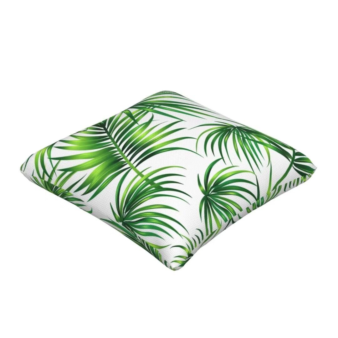 Fundas Cojines 100x100 cm Funda Cojin Verde Juego de 2, Plantas Fundas de Cojines Funda de Almohada, Lumbar Funda de Cojin Sofa Cuadrado Cojines Decora para Coche Silla Dormitorio Decoracion 40x40Inch