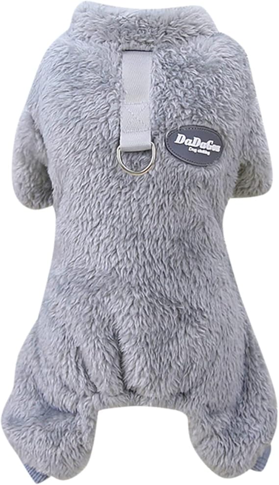 Amazon 大型 犬 服 作り方 無地秋と冬の新しいペット服ペット服かわいいペット用品 犬 服 海外 ベルト 通販