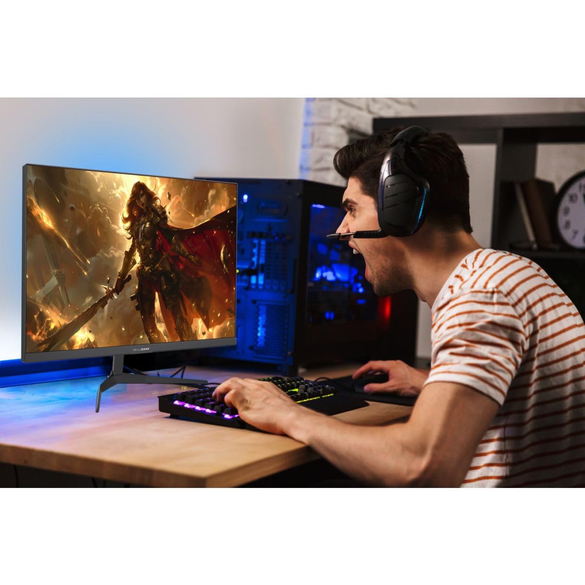 Ecran PC Gamer SKILLKORP SKP M24 24" Full HD 240Hz Fast IPS AMD FreeSync