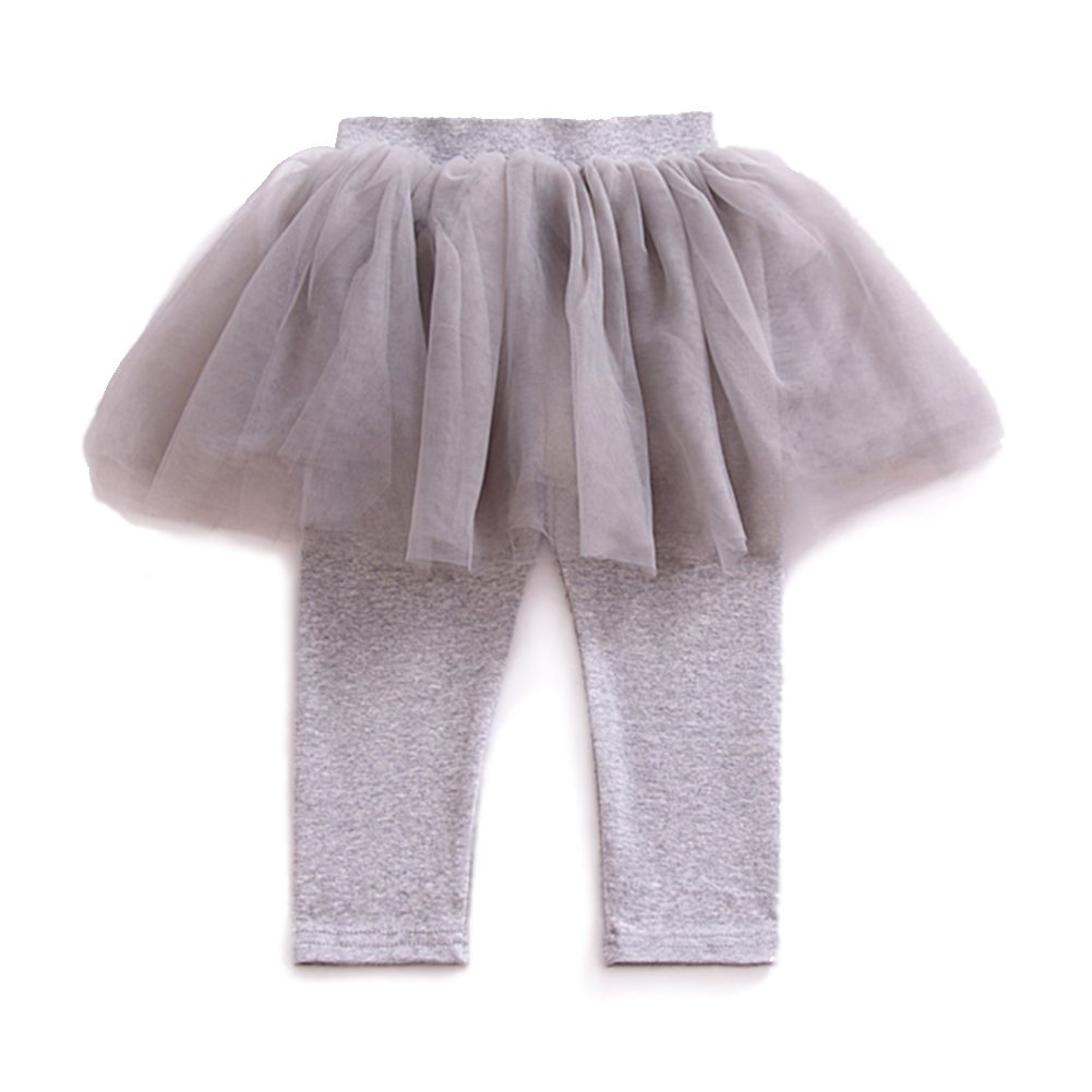 YOHA Baby Girls Dress Leggings Toddler Girls Tutu Pants Culotte Girls Bottoms Toddler Dress