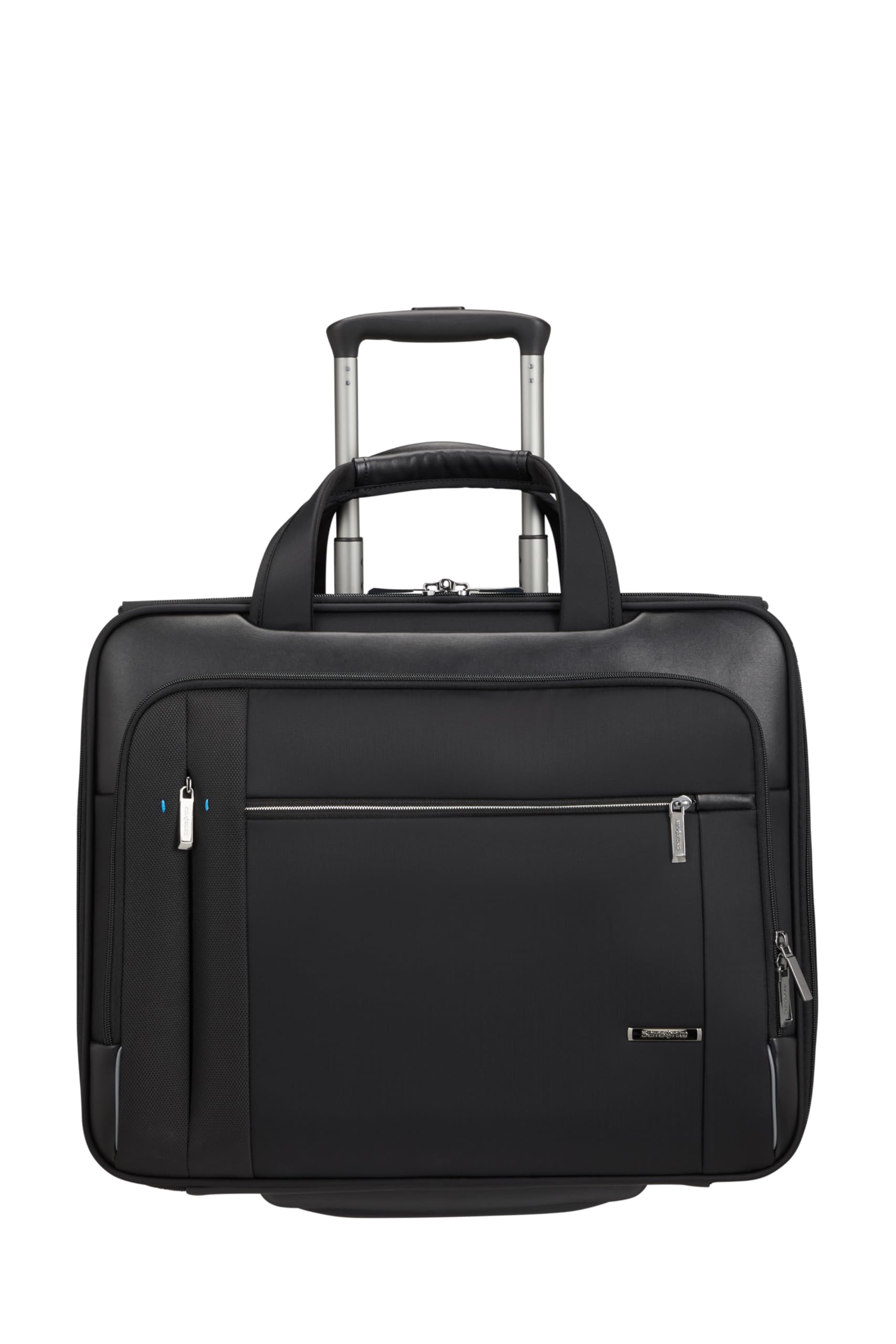 Samsonite Spectrolite 3.0 - Laptoptasche mit Rollen 17.3" mit Smarte Funktionen, Praktische Innenaufteilung, Business Trolley - 37.5/42.5L - Schwarz (Black)