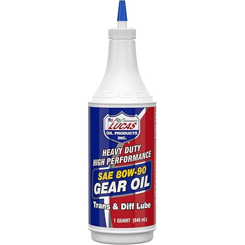 Lucas Oil 10043 SAE 80W-90 Heavy Duty Gear Oil - 1 Quart