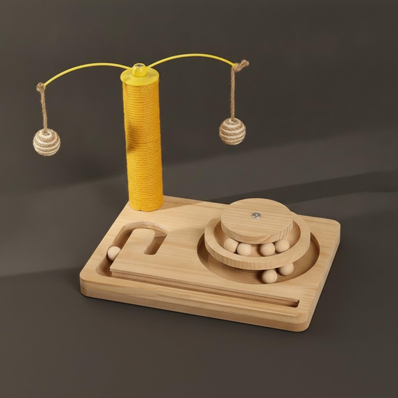 Stabil Katzenspielzeug mit Spielbällen