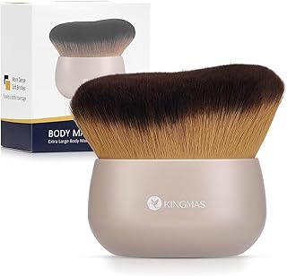 KINGMAS Brocha de maquillaje corporal extra g...
