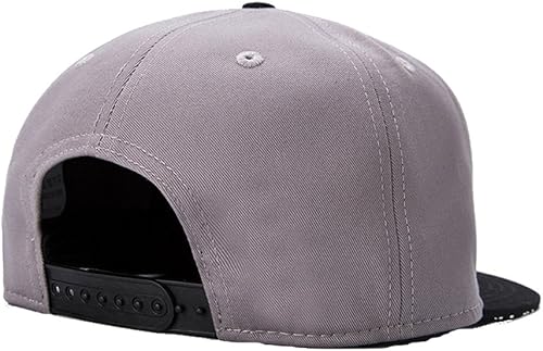 Miniatura 2 de Quanhaigou - Gorra con visera para hombre y mujer, estilo Hip Hop, con visera plana colorida, gorra de béisbol ajustable para adolescentes