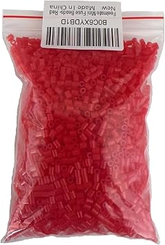 Mini Fuse Beads Kit 5,000 pcs 2.6mm Tiny Fuse Beads Kit Iron Beading Craft Set