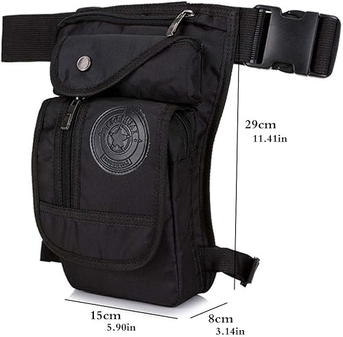 Miniatura 7 de KPYWZER Riñonera táctica militar militar para motociclista con múltiples bolsillos en la cintura, para viajes, senderismo, escalada, ciclismo al