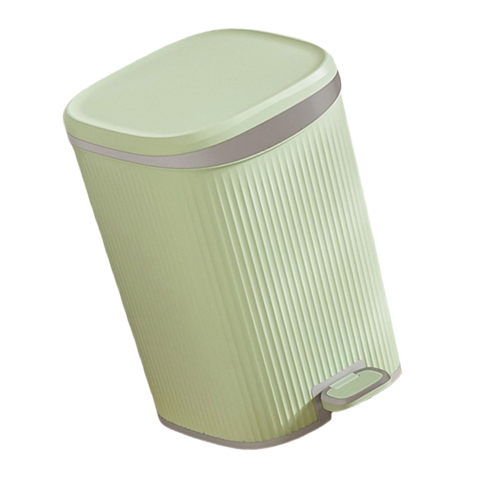 Buxuaaaa Pedal Trash Bin Step Trash Can with Good Seal, Designed for Easy Disposal in Kitchens or Garbage Container Waste Basket