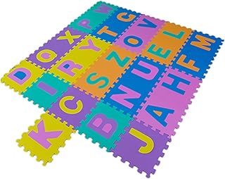 BESPORTBLE 26 Peças Almofada De Chão Infantil Tapete De Brincar De Bebê Tapete De Quebra-Cabeça De Bebê Tapetes De Chão Intertravados Tapete De Chão De Bebê Tapete De Brincar De Eva Tapete