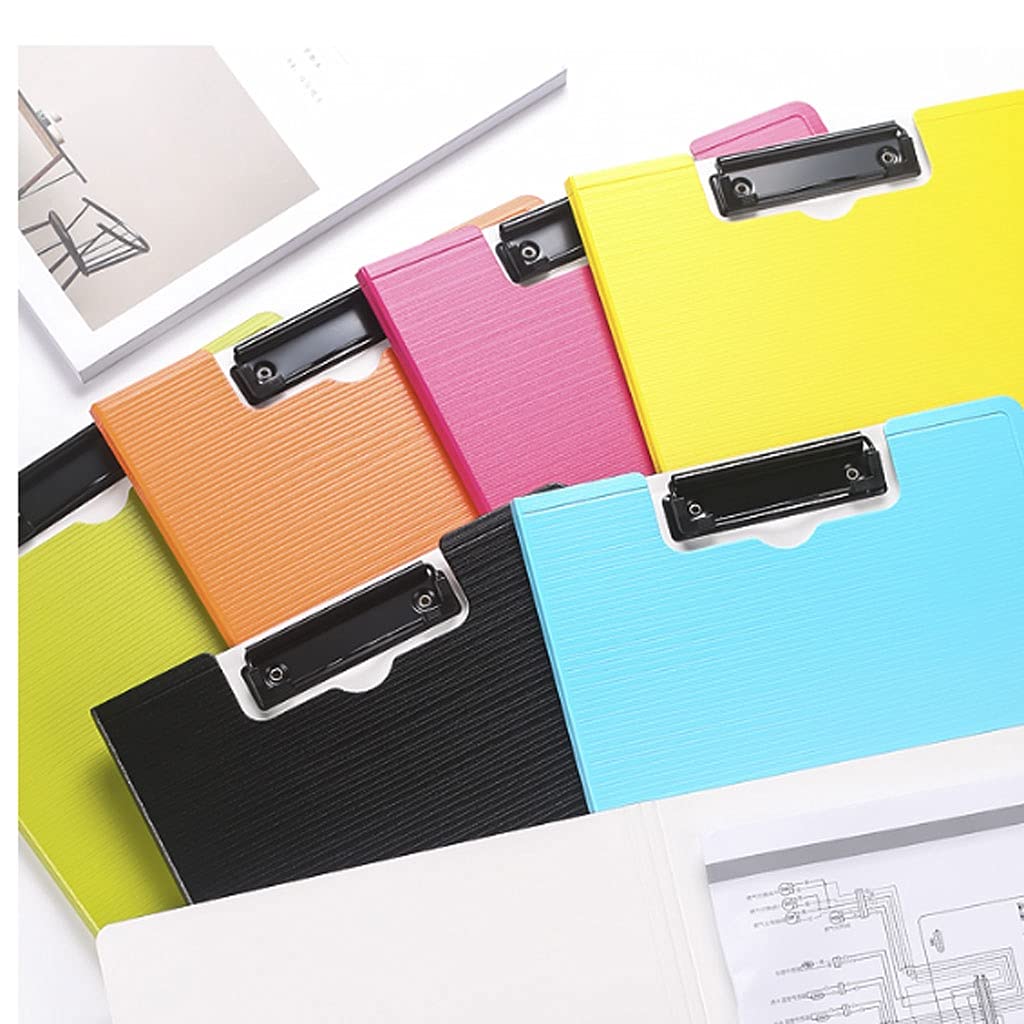 klipboard Schowek A4 Rozmiar Składany klipsowe deski 9.2x12.5 cali Przenośny klip do klas, biur, restauracji do biura i domu (Color : C)