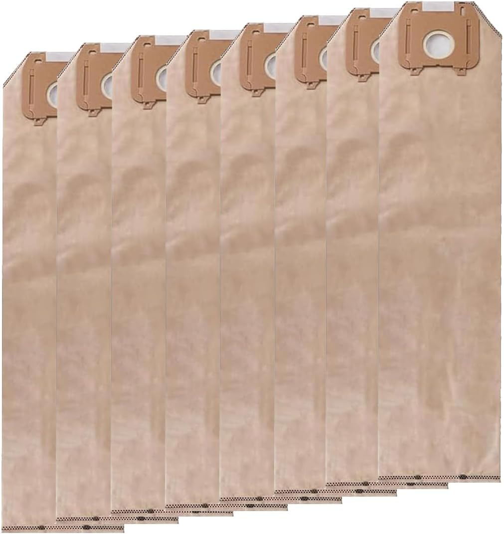 Vacuum Bags Compatible with Oreck Magnesium Upright Vacuum - 8 Pack Type LW HEPA Vacuum Cleaner Bags Replacement Bags for LWPK6OH LWPK25OH LWPK3OH