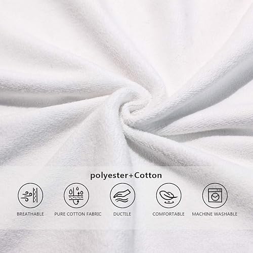 Miniatura 7 de Toallas de mano de bruja de Halloween de 16 x 30 pulgadas, toalla de baño fina, gorro de bruja de araña, calabaza, boo, ultra suave, altamente