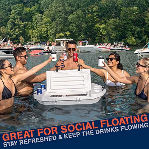 Cuddy Floating Cooler and Dry Storage Vessel – 40QT – Amphibious Hard Shell Design - Multiple Color Options by GoSports Outdoors - Image 2