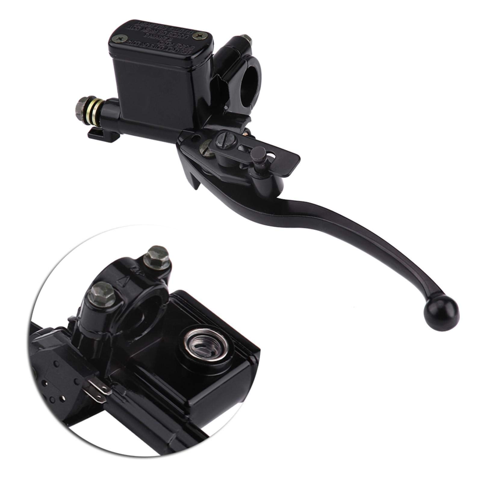 Poignée de Frein Avant Gauche, Pompe à Levier de Maître-Cylindre d'embrayage de Frein Avant Gauche 7/8" 22 Mm pour 50 110 150 Quad ATV