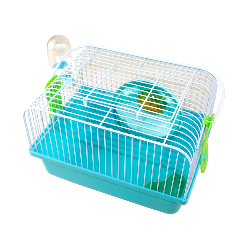 Gabbia per criceti piccola Gabbia per criceti portatile 23 * 17 * 15,5 cm, gabbia per criceti piccola, colore casuale (SOY0068)