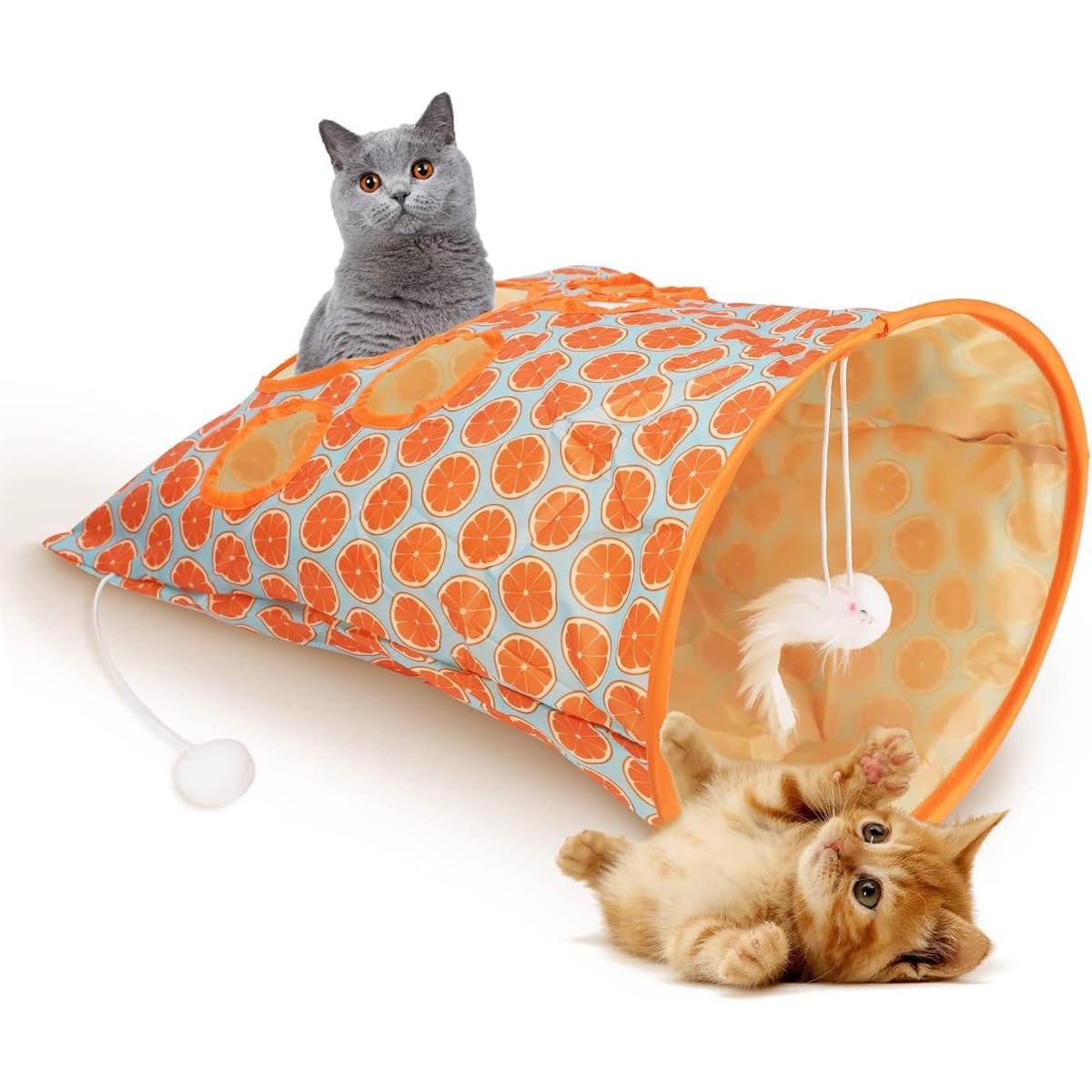 HASTHIP® Cat Toys Cat Tunnel, Pet Tube Collapsible Play Toy Indoor Outdoor Kitty Puppy Toys Cat Hiding Toy (1 Way) (B0DD75ZBFY) Amazon Price History, Amazon Price Tracker
