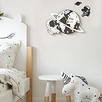 Vista 1 de Reloj de pared moderno para decoración de sala de estar, relojes de pared decorativos grandes que funcionan con pilas para dormitorio, cocina