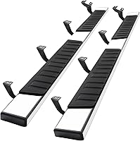 Vista 15 de COMNOVA Estribos de 6" Compatibles con Honda Ridgeline SUV 2017-2025. Escalones de Camión y Estribos Escalones Laterales Hechos con Acero Acero