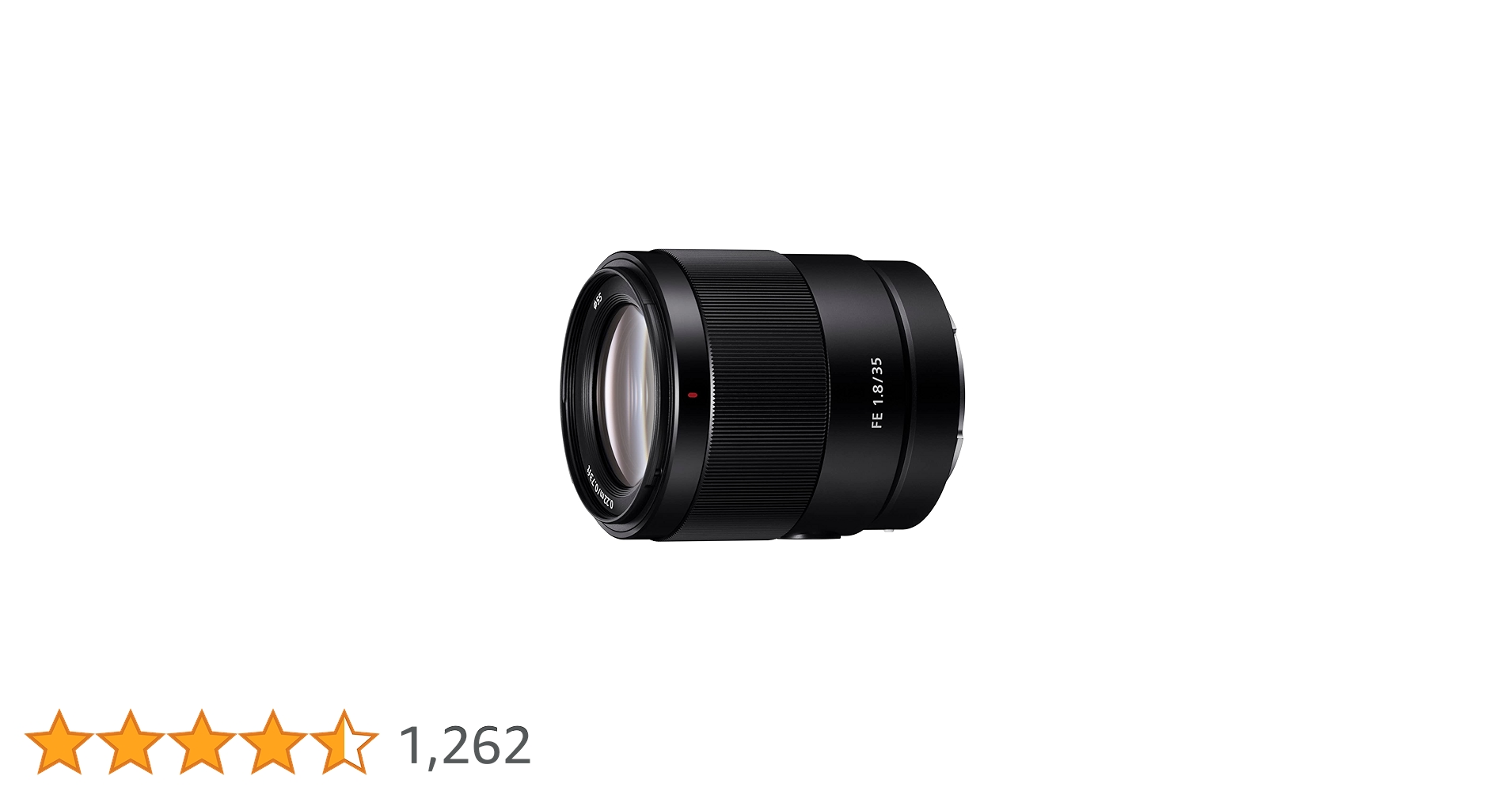 Sony E Mount Sony FE 35mm F1.8 Full-Frame Lens (SEL35F18F