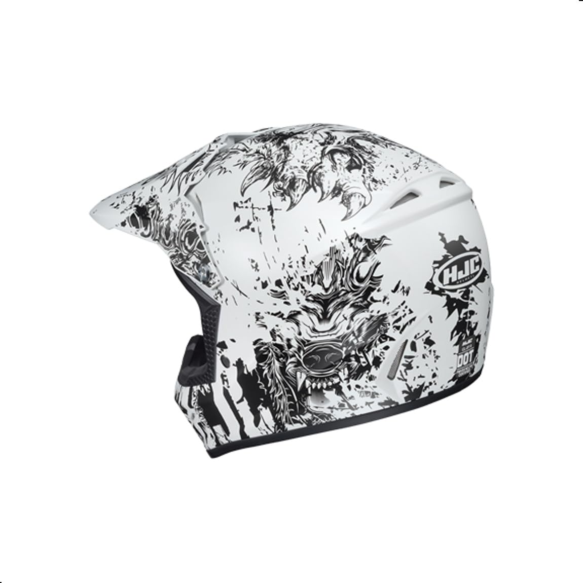 HJC CL-XY II Creeper Off-Road Youth Motorcycle Helmet, DOT Approved (MC10SF, Small) : Automotive