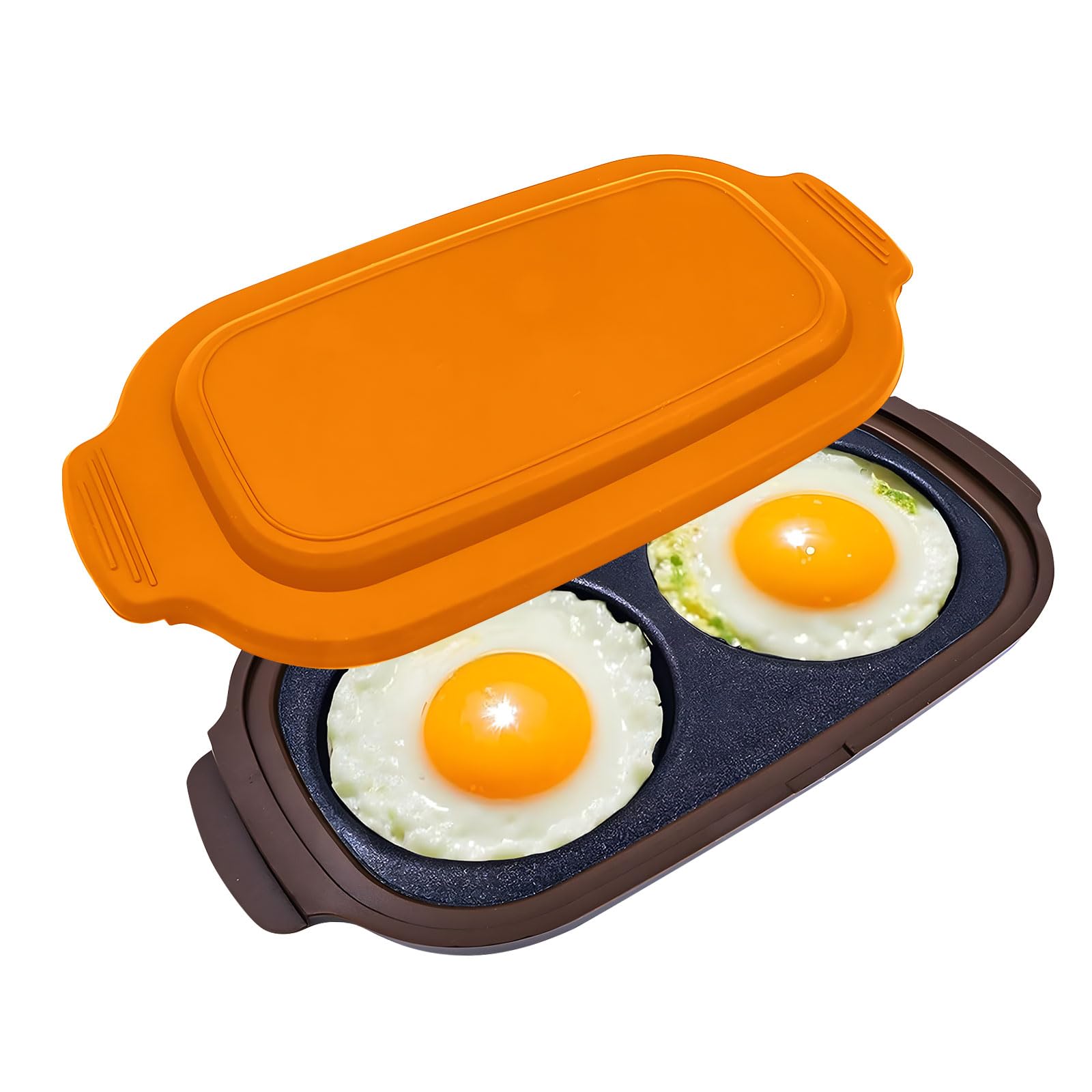 Elnwnnkc Portable Microwave Eggs Cooker for Dorms Large Capacity Dishwasher Safe Food Grade Meal Preparation Tool Microwave Eggs Cooker
