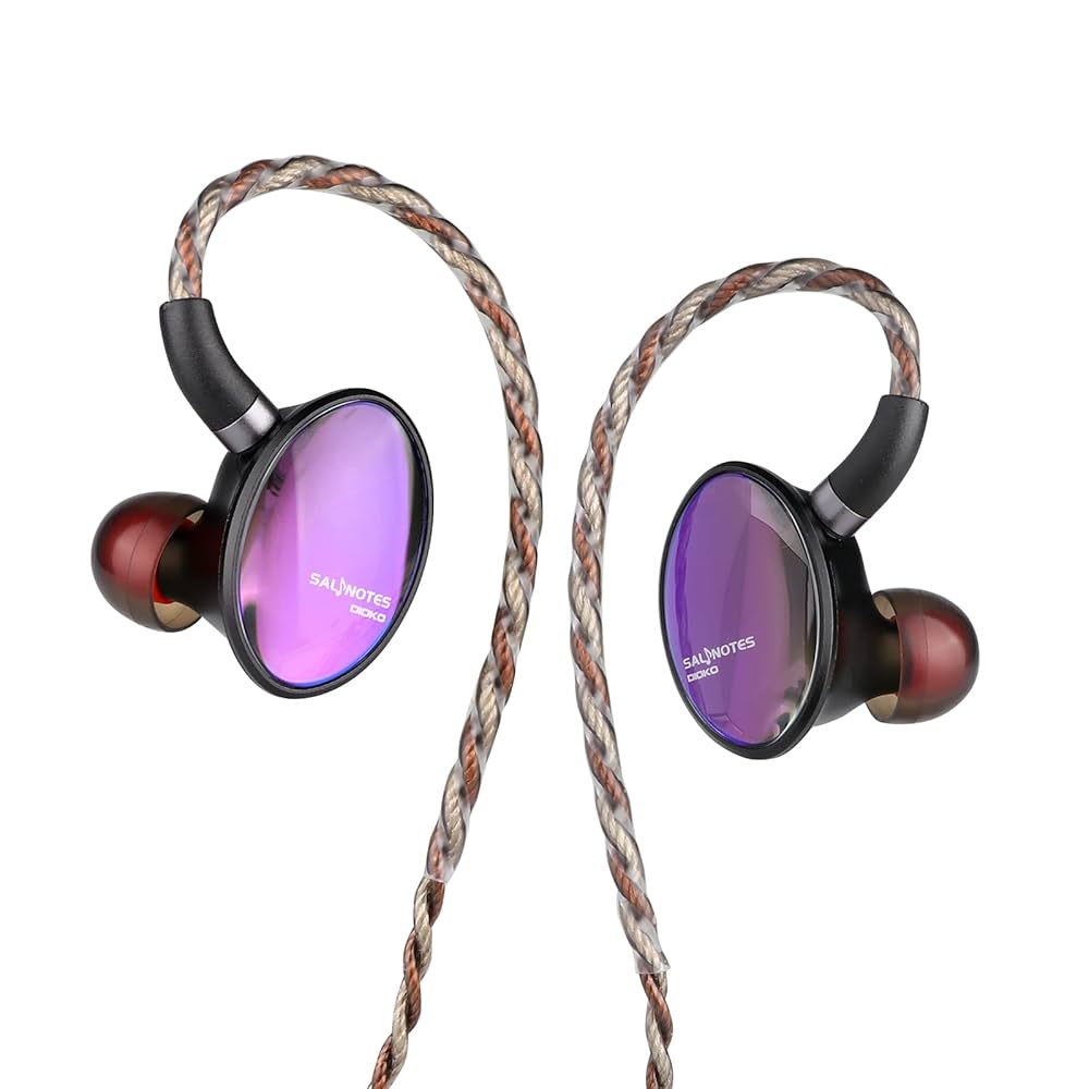 Amazon.co.jp: 7HZ x Crinacle Salnotes Dioko 14.6mm平面駆動