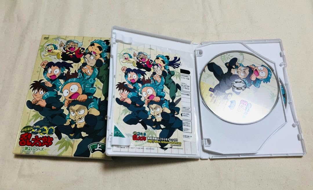 【未開封】忍たま乱太郎 21シリーズ　DVD-BOX 上巻セット Amazon.co.jp: 乱太郎 こんぷりーとDVD 第21シリーズ 上巻 DVD BOX